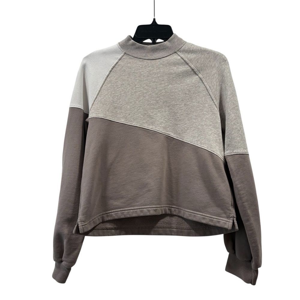 Abercrombie & Fitch Soft A&F Collection Colorblock Sweatshirt Size XS